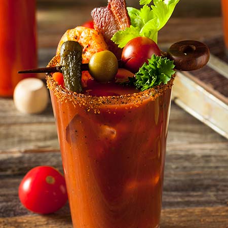 Sunday Funday with bloody marys at Cheer's Grille & Bar in Concord NH.