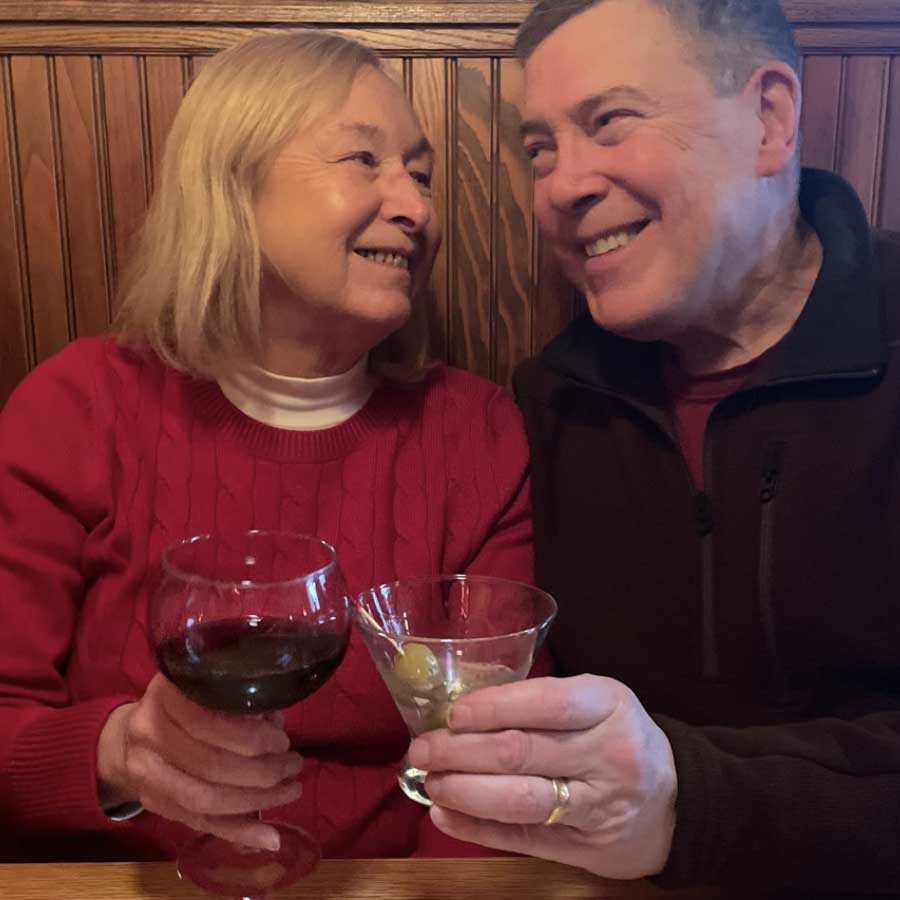 Enjoying cocktails Share a Meal at Cheers Bar and Grill in Concord, CT